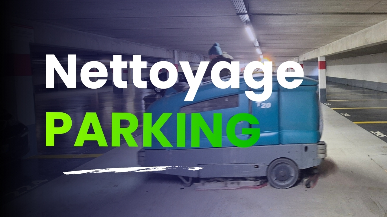 nettoyage de parking